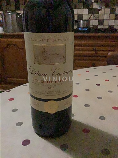 Bordeaux Côtes-de-bourg Château Castaing 2015