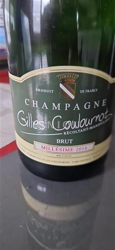Champagne Gilles Coulournat Millésime 2016
