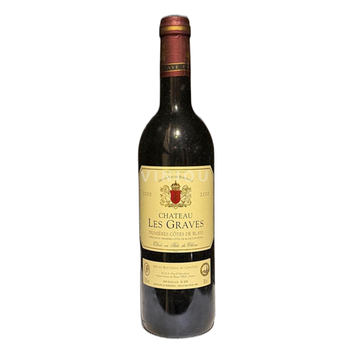 Bordeaux Côtes-de-Blaye Château Les Graves 2000