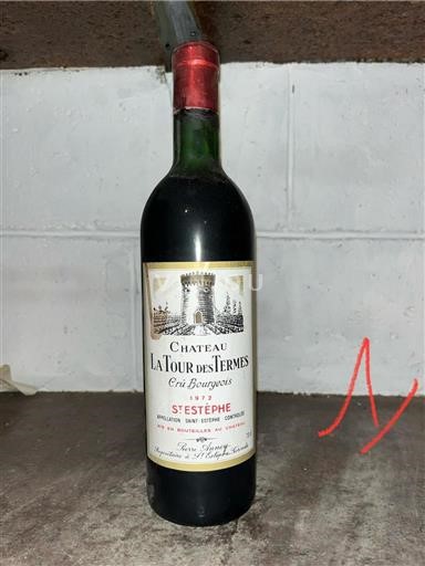 Burdeos Saint-Estèphe Château La Tour de Termes 1972