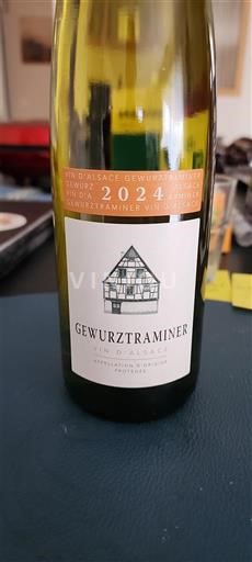 Alsasko Gewürztraminer St Hyppolite 2024