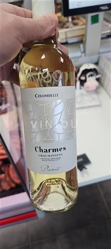 Jugozahod Côtes de Gascogne Colombelle Charmes 2022