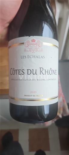 Valle del Ródano Côtes del Ródano Les Échalas 2021