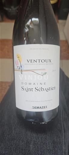 Rhônen laakso Ventoux Domaine Saint Sébastien 2019