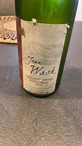 Alzacija Ni doloceno Jean Wach Vieilles Vignes 2016