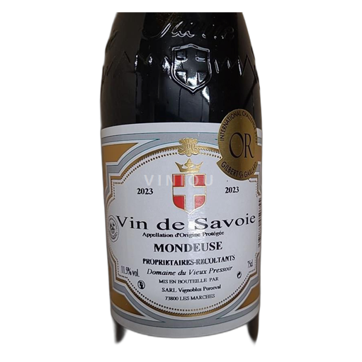 Savoie et Bugey Mondeuse Domaine Vieux Pressoir 2023