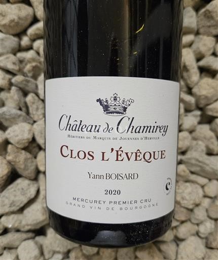 Burgundsko Mercurey Premier Cru Château Chamirey Clos l'Évêque 2020