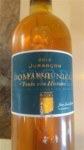 Südwestfrankreich Jurançon Domaine Nigri Toute une Histoire 2012