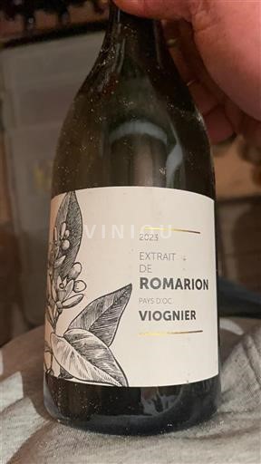 Languedoc a Roussillon Pays d'Oc Romarion Extrait de Romarion 2023