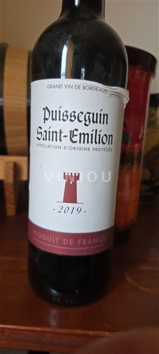 Bordeaux Puisseguin-saint-émilion Blason de Puisseguin Grand vin 2019
