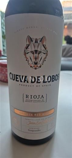 La Rioja Rioja Cueva de Lobos Crianza 2020