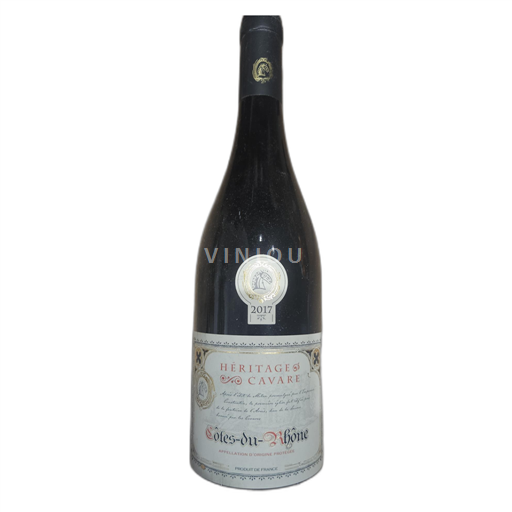 Vallée du Rhône Côtes-du-rhône Héritage du Cavare 2017