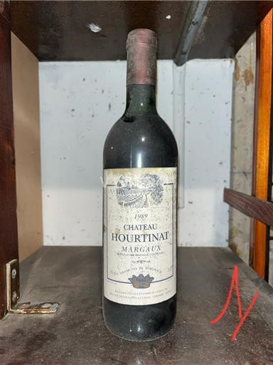 Bordeaux Margaux Château Hourtinat 1989