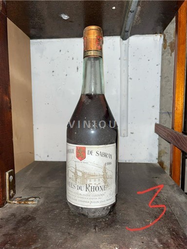 Valle del Rodano Côtes-du-Rhône Baronne de Sabran 1986