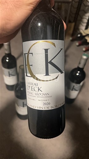 Bordeaux Pessac-Léognan Château Eck 2020
