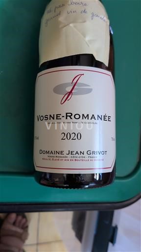 Burgundija Вон-Романе Domaine Jean Grivot 2020