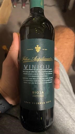 La Rioja Rioja Félix Azpilicueta Gran Reserva 2016