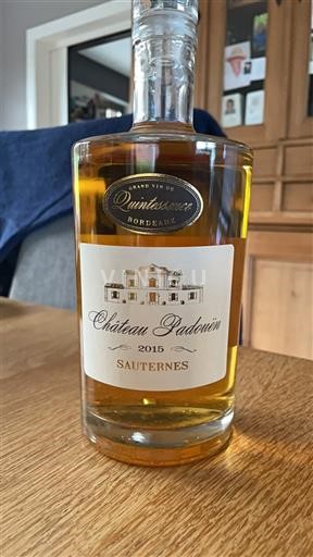 Bordeaux Sauternes Château Padenin 2015