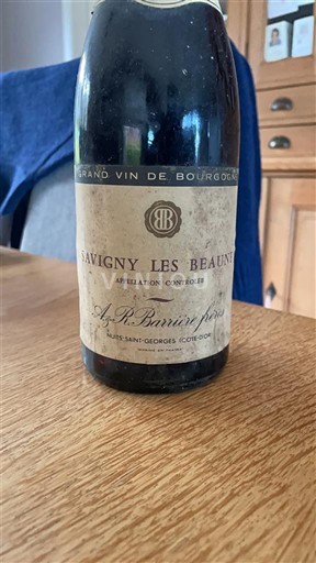 Burgundy Savigny-lès-Beaune A.P. Bannier frères 1970