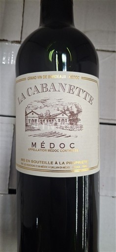 Bordeaux Médoc La Cabanette 2023
