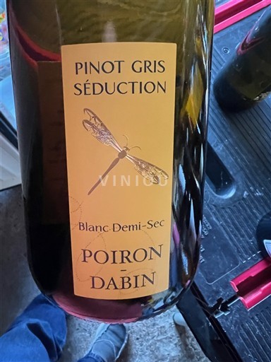 Valle della Loira Poiron Dabin Pinot Gris Séduction Senza annata