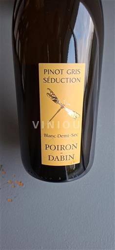 Dolina Loare Poiron Dabin Pinot Gris Séduction Neleten.