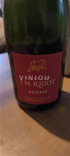Champagne J.M. Rigot Réserve 2024