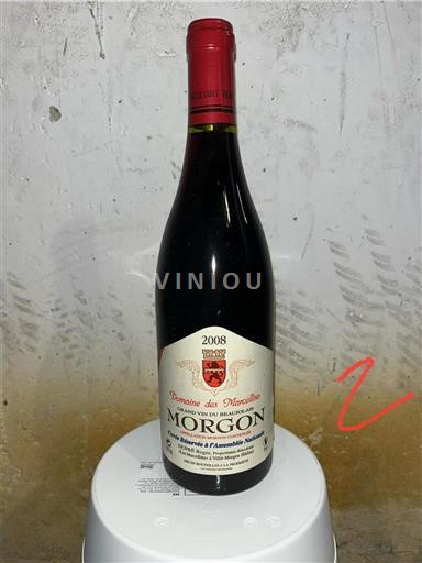 Beaujolais Morgon Domains des Marcelins Assemblé Nationale 2008