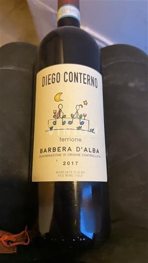 Piemonte Barbera d'Alba Diego Conterno ferrione 2017