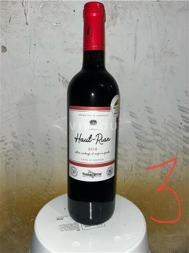 Bordeaux Côtes-de-Bordeaux Haut-Rian 2018