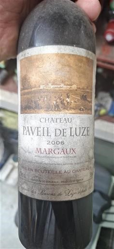 Bordéus Margaux Château Paveil de Luze 2006