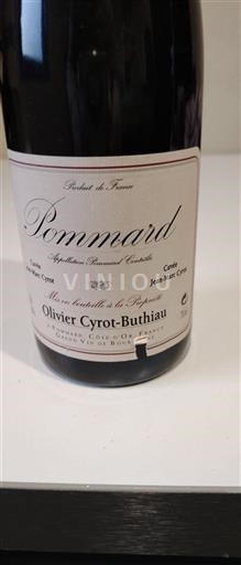 Borgogna Pommard Olivier Cyrot-Buthiau Senza annata
