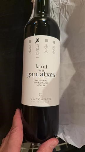 Katalonien Montsant Capçanes la nit de les garnatxes 2015