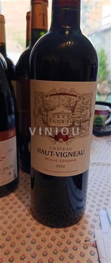 Bordeaux Pessac-Léognan Château Haut-Vigneau 2022