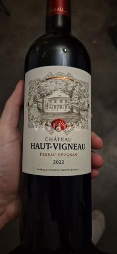 Bordeaux Pessac-Léognan Château Haut-Vigneau 2022