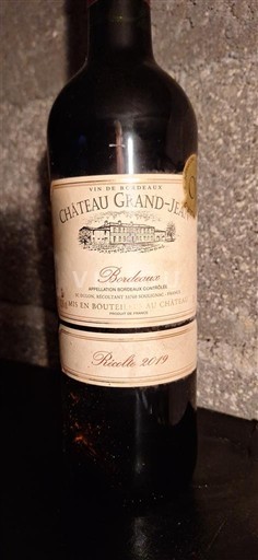 Bordeaux Château Grand-Jean Récolte 2019