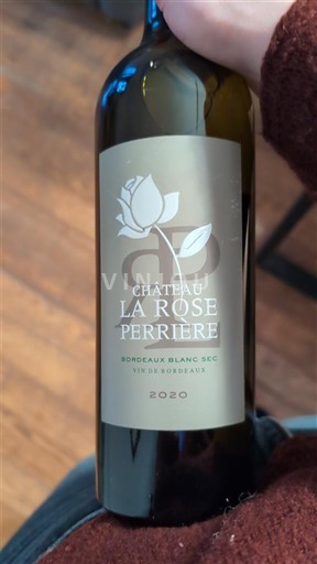 Bordeaux Bordeaux valkoviini Château La Rose Perrière 2020
