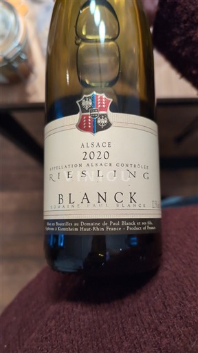 Alsace Domaine Paul Blanck 2020