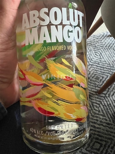 Vodka Valkoinen Absolut Mangue Distillerie Absolut  Ruotsi Tukholma
