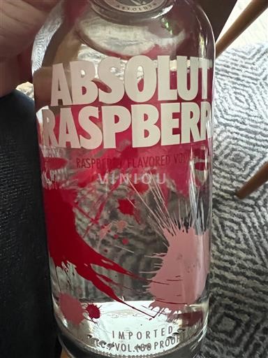 Vodka Valkoinen Absolut RaspBerry Distillerie Absolut  Ruotsi Tukholma