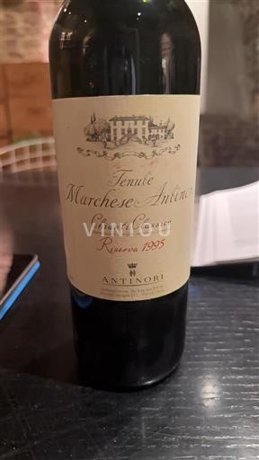Toscane Chianti Classico Tenute Marchese Antinori Riserva 1995