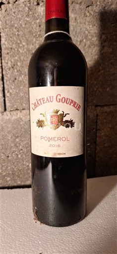 Bordeaux Pomerol Château Gouprie 2016