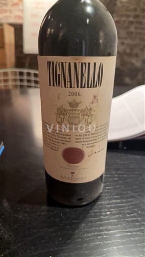Tuscany Not Specified Antinori Tignanello 2006