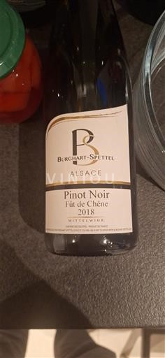 Elsass Burghart-Spettel Fût de Chêne 2018