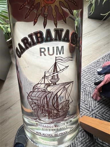 Rum Bílé Caribana sol  Pas d'infos  Barbados Nespecifikováno