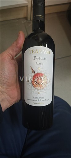 Apulia San Severo Teanum Favugne Rosso 2018