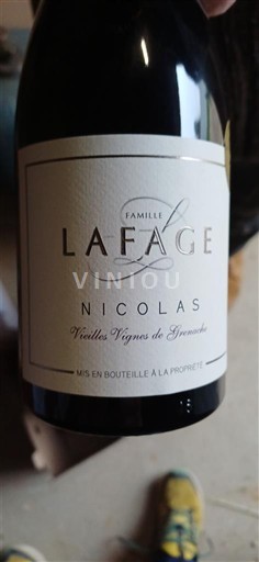 Languedoc và Roussillon Côtes Catalanes Famille Lafage Nicolas Vieilles Vignes de Grenache 2021