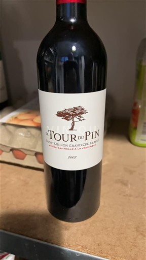 Bordeaux Saint-Émilion Grand Cru Grand Cru La Tour du Pin 2007