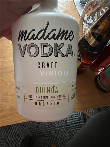 Rượu Vodka Trắng Madame Vodka Distillerie Charentaise  Pháp Cognac