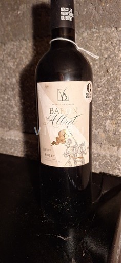 Sud-Ouest Buzet Les Vignerons de Buzet Baron d'Albret 2019